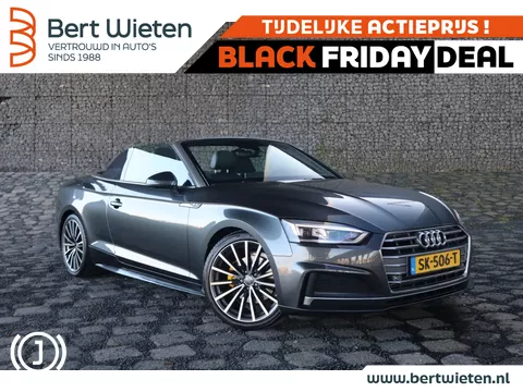 Audi A5 Cabriolet 2.0 T S line | Geen import | Stoelverwarming | Trekhaak | Ambien