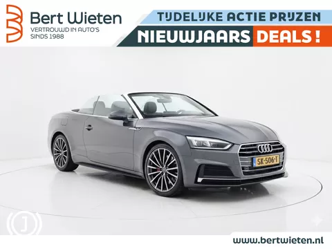 Audi A5 Cabriolet 2.0 T S line | Geen import | Stoelverwarming | Trekhaak | Ambien