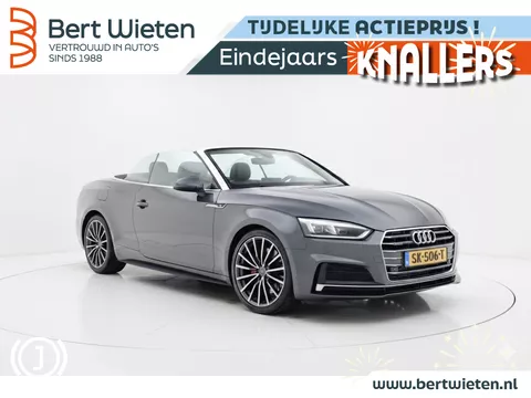 Audi A5 Cabriolet 2.0 T S line | Geen import | Stoelverwarming | Trekhaak | Ambien