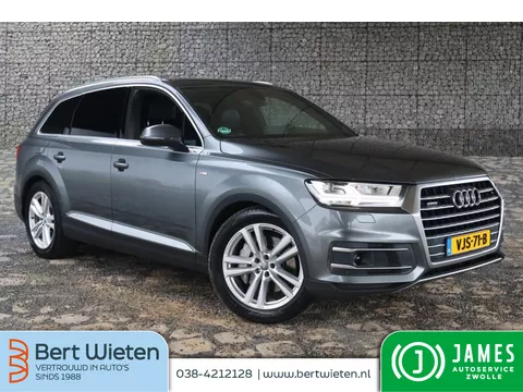 Audi Q7 3.0 TDI V6 | Grijs kenteken | Trekhaak | S Line | Navi