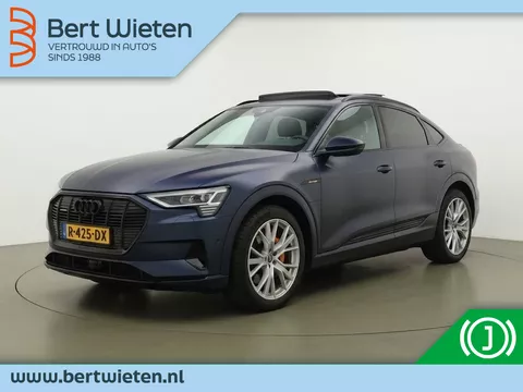Audi e-tron Sportback 55 quattro S Line | Trekhaak | Schuifdak | Luxe stoelen