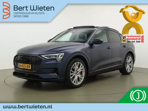 Audi e-tron Sportback 55 quattro S Line | Trekhaak | Schuifdak | Luxe stoelen
